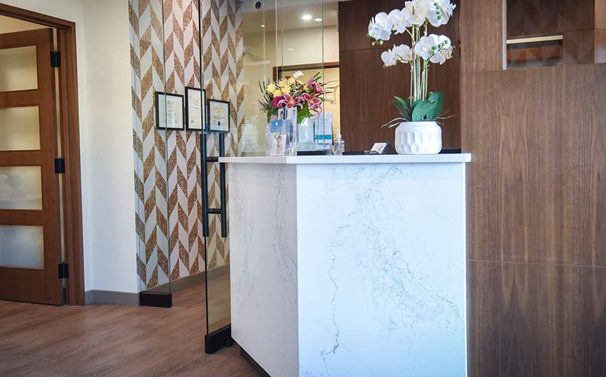Reception Area | Dental on 8th | SE Calgary | General and Family Dentist